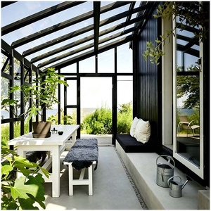 Verrière de luxe personnalisée, isolée et résistante aux intempéries, avec <span class=keywords><strong>double</strong></span> <span class=keywords><strong>vitrage</strong></span>, en aluminium 6063-T5, pour jardin d'hiver - Product Image 4
