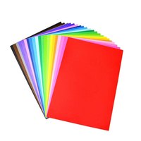 Papier de couleur pour bricolage A4 papier de couleur manuel scolaire mélangé 70 mil