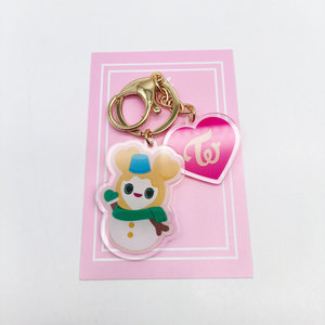 Porte-clés en acrylique double face avec impression UV de Noël <span class=keywords><strong>TWICE</strong></span>, JungYeon <span class=keywords><strong>Momo</strong></span> Sana Park Ji Hyo Mina Tzuyu Kim DaHyun Fans - Product Image 6