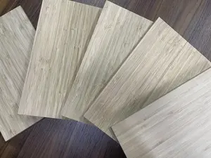 Factory Custom FSC Bamboo Boards Panels Natural Raw Materials Bamboo Plywood Bamboo Wall Panel For Furniture