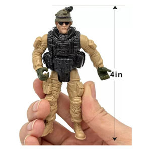 US Army Men and <span class=keywords><strong>SWAT</strong></span> Team Toy Soldiers <span class=keywords><strong>Action</strong></span> Figures Set de jeu avec armes militaires Accessoires pour enfants Garçons Filles, 12Pcs - Product Image 3