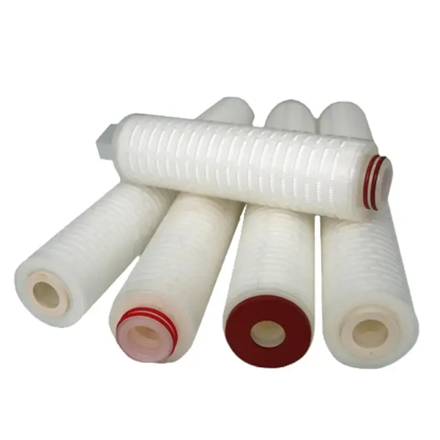 Pre-Reverse Osmosis Filtration 30inch 40inch Length Standard Pleated Nylon Filter Cartridge