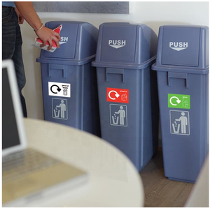 <strong>60L</strong> Bottle Classification Plastic Recycle <strong>Bin</strong> - Product Image 5