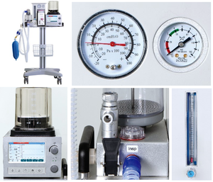 Fournitures médicales, appareil d'anesthésie, ventilateur d'anesthésie vétérinaire pour la respiration chirurgicale des animaux de compagnie - Product Image 3