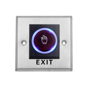 Good Quality Stainless Steel <strong>Touchless</strong> <strong>Exit</strong> <strong>Button</strong> With Hand Picture Door Access Control No Touch <strong>Exit</strong> <strong>Button</strong> - Product Image 1