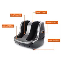 Appareil de massage multifonctionnel pour les jambes et les pieds Chauffage relax Compression d'air électrique Vibration Masseur pour les pieds et les jambes