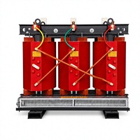 Transformateur de type sec à bobine ronde SCB11-10 0,4 KV triphasé, entrée 10 kV, sortie 400 V, 50 Hz 60 Hz