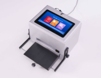 YAOMATEC Printer Inkjet Desktop Online, Printer Logo kode QR tanggal kedaluwarsa 12.7mm untuk kartu tabung kecil, Printer statis