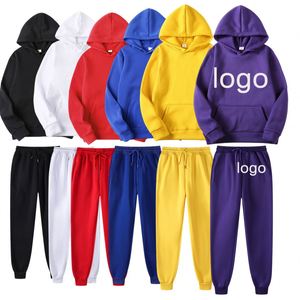 Conjunto de Sudadera y Pantalones Deportivos Cortos Personalizados con Estampado de Poliéster y Logotipo, Ropa de Trabajo Promocional para Hombre, Conjunto de Sudadera Unisex Personalizado - Product Image 1