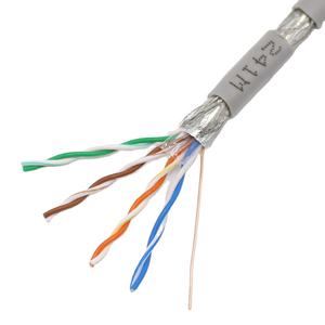 26AWG 4 paires ftp lan caja de cat6 sftp cuper 305m câble intérieur - Product Image 1