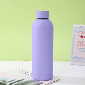 350ML 500ML 750ML 1000ML Uniform Coating 304 Steel Small Mouth Bottle Outdoor Fitness Travel Insulated <b>Jug</b> Custom Design Mark - Product Image 4