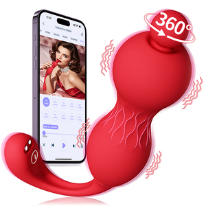 APP-gesteuerter G-Punkt-Klitoris-<span class=keywords><strong>Vibrator</strong></span> mit 10 Vibrationsmodi und Perlenstimulator – Sexspielzeug für Frauen und Paare - Product Image 1