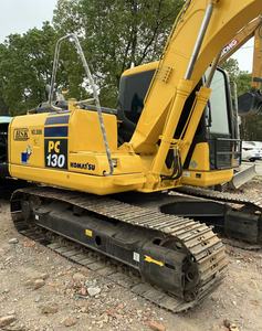 Excavatrice sur chenilles Komatsu PC130 d'occasion, moteur d'origine, faible nombre d'heures - Product Image 1