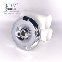 H03-B84 84mm ABS chromé couverture de visage fleur de prunier Style Hydro Jets buses pour baignoire Jaccuzizy bain à remous