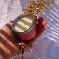 Bougies de massage corporel artisanales en cire de soja, mini, en céramique, avec bouchon, parfumées, 1000 pièces, vente en gros, marque privée personnalisée, OEM, Diwali, Pâques