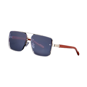 Diseño <span class=keywords><strong>de</strong></span> marca <span class=keywords><strong>de</strong></span> lujo <span class=keywords><strong>de</strong></span> alta calidad, templo <span class=keywords><strong>de</strong></span> grano <span class=keywords><strong>de</strong></span> madera, Metal, doble puente, UV400, <span class=keywords><strong>gafas</strong></span> <span class=keywords><strong>de</strong></span> <span class=keywords><strong>sol</strong></span>, <span class=keywords><strong>gafas</strong></span> <span class=keywords><strong>de</strong></span> <span class=keywords><strong>sol</strong></span> para conducir para hombres - Product Image 1