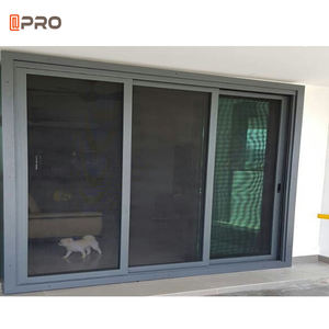 מתכת סגסוגת אלומיניום בגודל מותאם אישית מחורר מסך קדמי רשת מגנטי דלת הזזה מגנטי דלת אלומיניום - Product Image 3