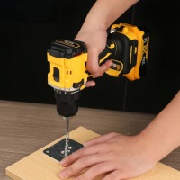 Perceuse à percussion sans fil 20V DCD805, mandrin 13mm, 60Nm, outils de construction pour le perçage du béton