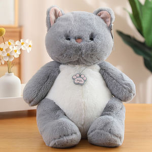 Usine vente haute qualité animal en peluche chat en peluche poupée chat chien lapin ours oiseaux en peluche jouet pour enfants - Product Image 6