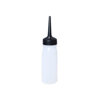 High Quality Custom logo clear Beauty Salon Barber Shop 240ml 120ml Plastic Dye Squeeze Applicator Hair Oil Applicator Bottle