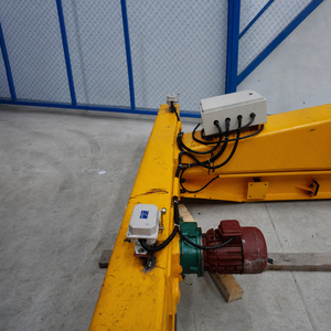 Grue à poutre simple avec roue en acier et ensemble de roulements pour un déplacement en rail fluide et un support de manutention complet - Product Image 4