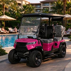 Carrito de Golf de Litio para 4 Pasajeros, Todoterreno, con Carrocería Personalizable en Diferentes Colores - Product Image 1