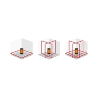 Niveau laser LS6652 chaud pour la construction faible thérapie 360 extérieur 3d 12 lignes niveleur de terre niveaux 4d niveau laser à degré rotatif