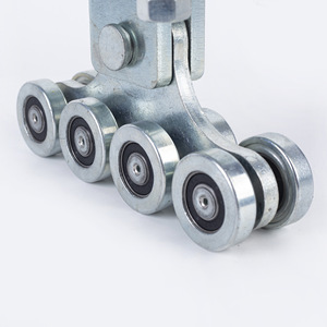 Ensemble <span class=keywords><strong>de</strong></span> poulies à huit roues robustes à gorge <span class=keywords><strong>de</strong></span> <span class=keywords><strong>guidage</strong></span> pour portes et fenêtres coulissantes - Product Image 4