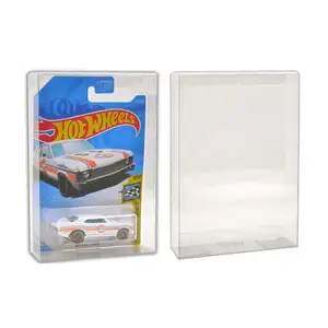 Venta caliente blíster de plástico transparente caja de coches de juguete protector de ruedas Paquete de blíster caliente caja protectores caja de almacenamiento de ruedas de coche