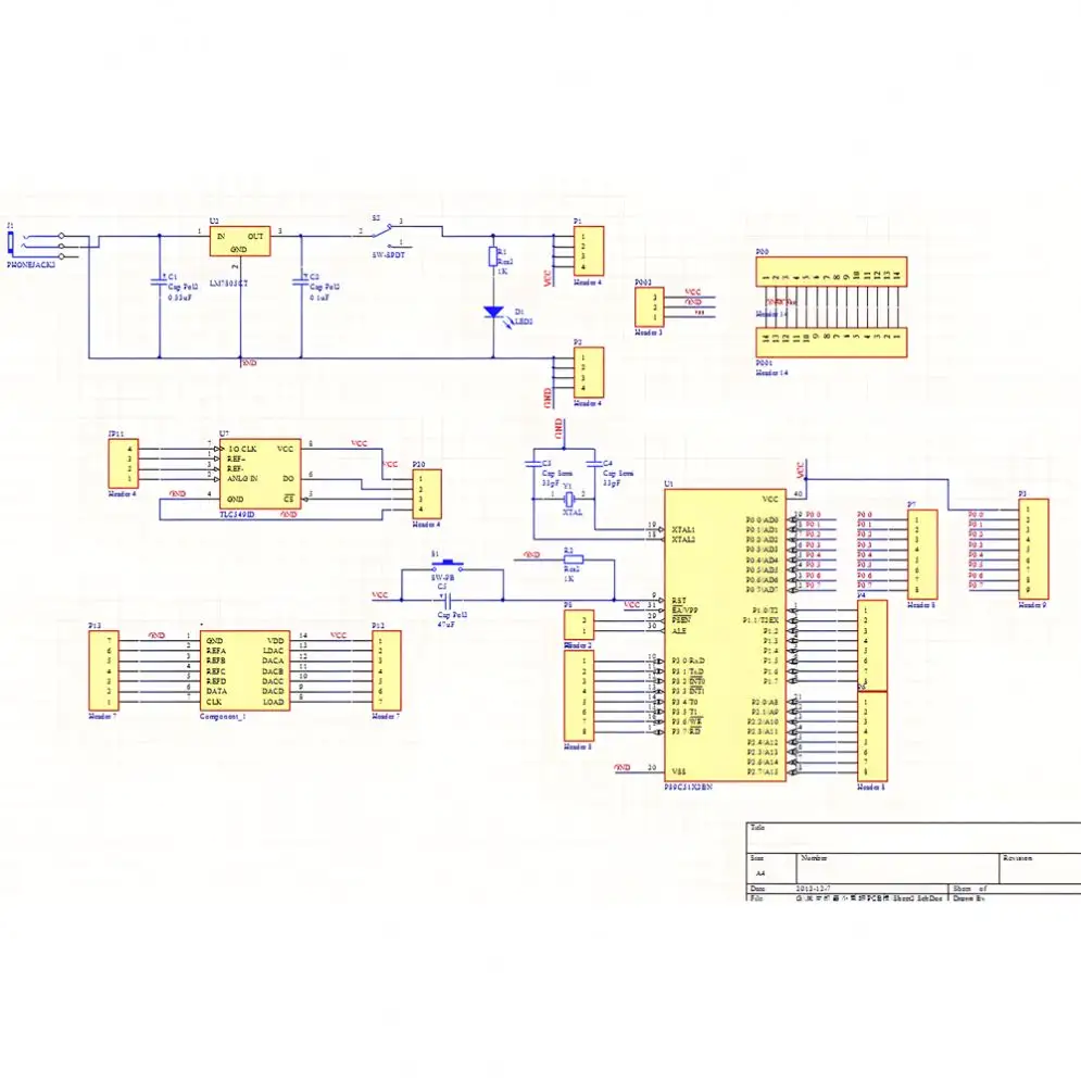 PCBAラピッドプロトタイプサービスガーバーファイル回路図電子回路基板PCB設計とソフトウェア開発