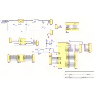 PCBAラピッドプロトタイプサービスガーバーファイル回路図電子回路基板PCB設計とソフトウェア開発