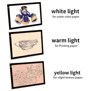 Handlettering Lumineux <span class=keywords><strong>A3</strong></span> Croquis Alimenté Recharge Light Up Copie Éclairage Sans Fil Tracing Board Led Light Pad - Product Image 4