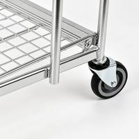 Chariot de transport robuste pour espèces et marchandises, idéal pour les entrepôts et magasins en libre-service de style IKEA