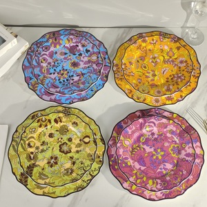 Lots de vaisselle en porcelaine de style européen et assiettes de présentation de luxe en porcelaine fine (Bone China) pour la vente en gros - Product Image 2