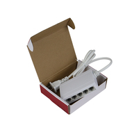 Conmutador de red de 5 puertos 1000Mbps, conmutador inteligente Ethernet Gigabit Rj45 Hub, divisor de Internet