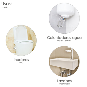 Chiave Angolare in Ceramica 1/2" - 3/8" - Product Image 3
