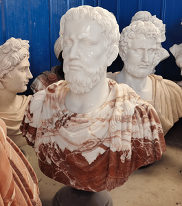 <span class=keywords><strong>Busto</strong></span> <span class=keywords><strong>de</strong></span> Mármol Natural Tallado a Mano, Estilo Europeo, Retrato Realista <span class=keywords><strong>de</strong></span> Celebridad, para Decoración <span class=keywords><strong>de</strong></span> Galerías y Hogares - Product Image 5