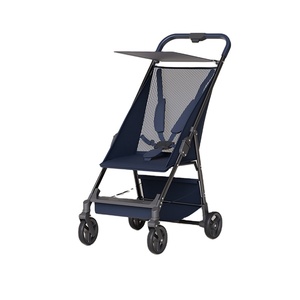 <span class=keywords><strong>Poussette</strong></span> pliable de luxe <span class=keywords><strong>2</strong></span> en 1 pour bébé <span class=keywords><strong>Poussette</strong></span> de voyage compacte et légère - Product Image 1