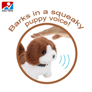 Offre Spéciale marche <span class=keywords><strong>chien</strong></span> <span class=keywords><strong>jeu</strong></span> électrique mini animal de compagnie simulation <span class=keywords><strong>aboie</strong></span> jouet animaux en peluche jouets en peluche pour les enfants - Product Image 3