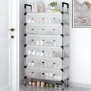 <span class=keywords><strong>Scarpiera</strong></span> Fai-da-Te Antipolvere in Tubi di Acciaio Inox, Multistrato, Economica, Salvaspazio, Resistente <span class=keywords><strong>e</strong></span> Durevole - Product Image 5