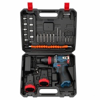 Perceuse sans fil 16,8 V sans balais mains libres avec batterie au lithium, vitesse variable, contrôle du couple 10 mm, tournevis électrique