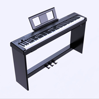 Piano numérique 88 touches Clavier électronique à marteaux avec matériau plastique Piano numérique 88 touches à vendre
