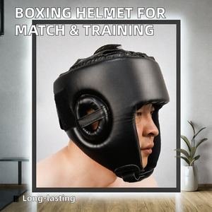 Casco de Boxeo KSY de PU, Protección Duradera y Gruesa para la Cabeza, Entrenamiento, Combates Competitivos, Equipo de Sparring, MMA, Kickboxing Profesional - Product Image 2