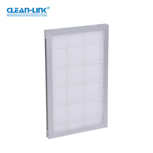 Khung nhôm phẳng <span class=keywords><strong>AHU</strong></span> Bộ lọc không khí sợi tổng hợp trước bảng điều khiển bộ lọc cho hệ thống điều hòa không khí - Product Image 5