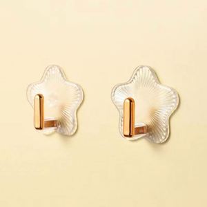 Square Shaped Acrylic Wall Adhesive <b>Hook</b> Hanger Suction Cup 6x6cm for Kitchen Living Room-Storage Organizer <b>Tools</b> Usa Mairun - Product Image 3