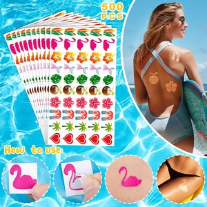 Factory Durable Waterproof Reusable Heat-Resistant Eco-Friendly Vinyl <strong>Tanning</strong> <strong>Stickers</strong> for Women's Body Self Adhesive Removable - Product Image 2