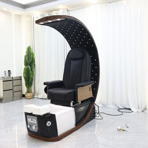 Full Body Massage European High Back Foot Care <b>Chair</b> Head Spa <b>Salon</b> Professional Pedicure <b>Chair</b> for <b>Beauty</b> Nail <b>Salon</b> - Product Image 2