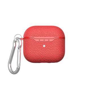 Compatible avec le nouveau boîtier pour écouteurs AirPods3, motif litchi, pour AirPods Pro 3, étui de protection, nouveau boîtier pour écouteurs de 3e génération - Product Image 5