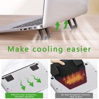 Deson – châssis en caoutchouc de silicone pour ordinateur portable, amortisseur de son adhésif super puissant, Base inférieure pour ordinateur portable, couvre-pieds