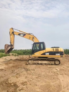 High-Performance Used Caterpillar 320D Excavator Japan Made 20Ton Hydraulic Digger with CE Certified <b>Auger</b> Attachment Breaker - Product Image 2